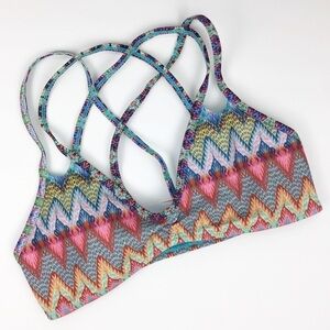 PilyQ Belize Utopia Swim Halter l Size Small